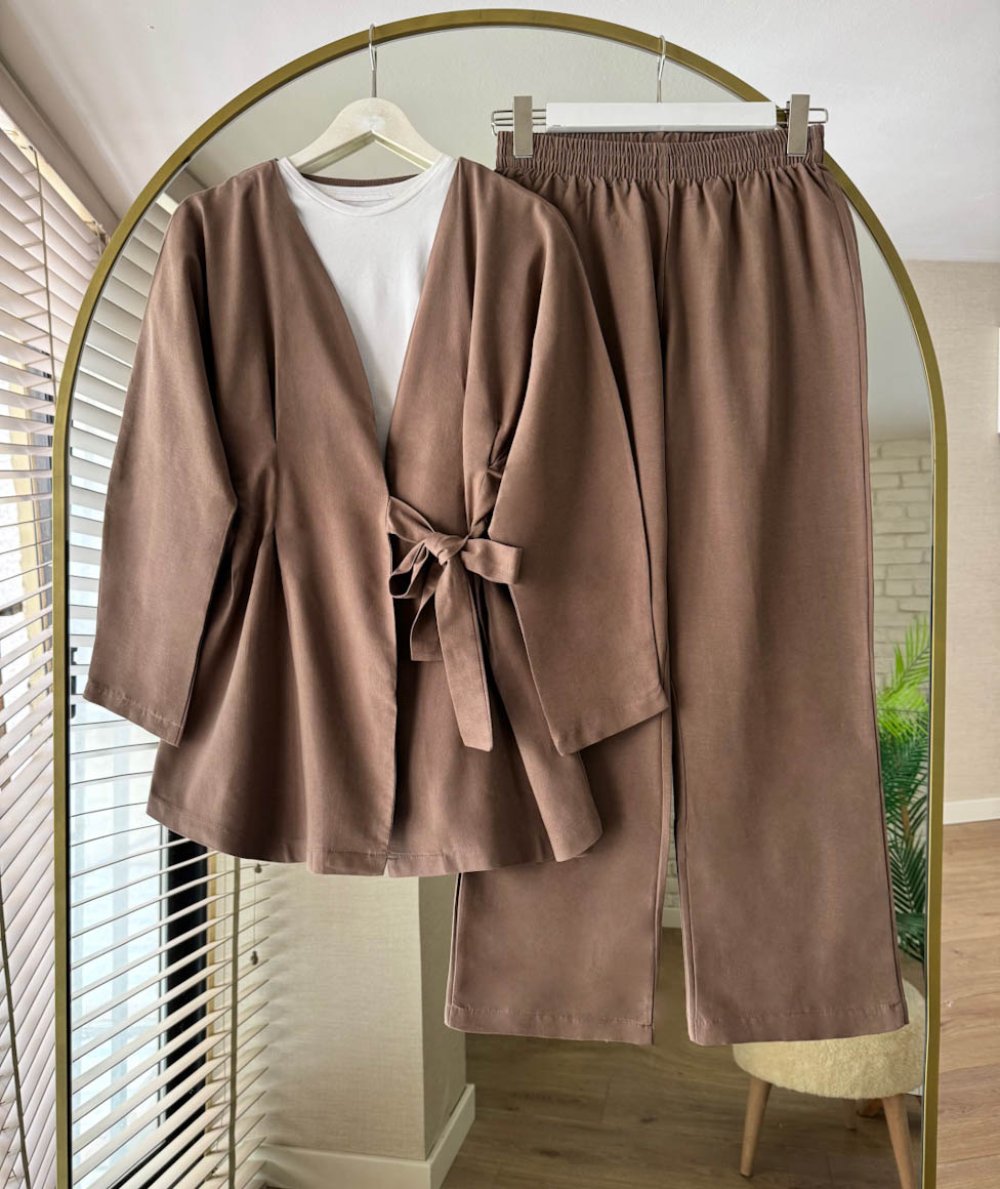 Bow Tie Linen Set