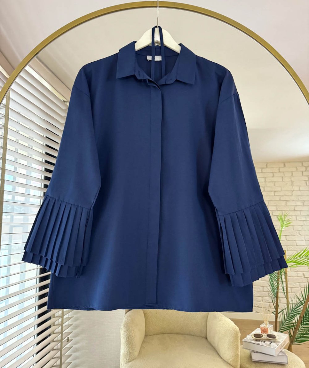 Pleat Belle Chemise