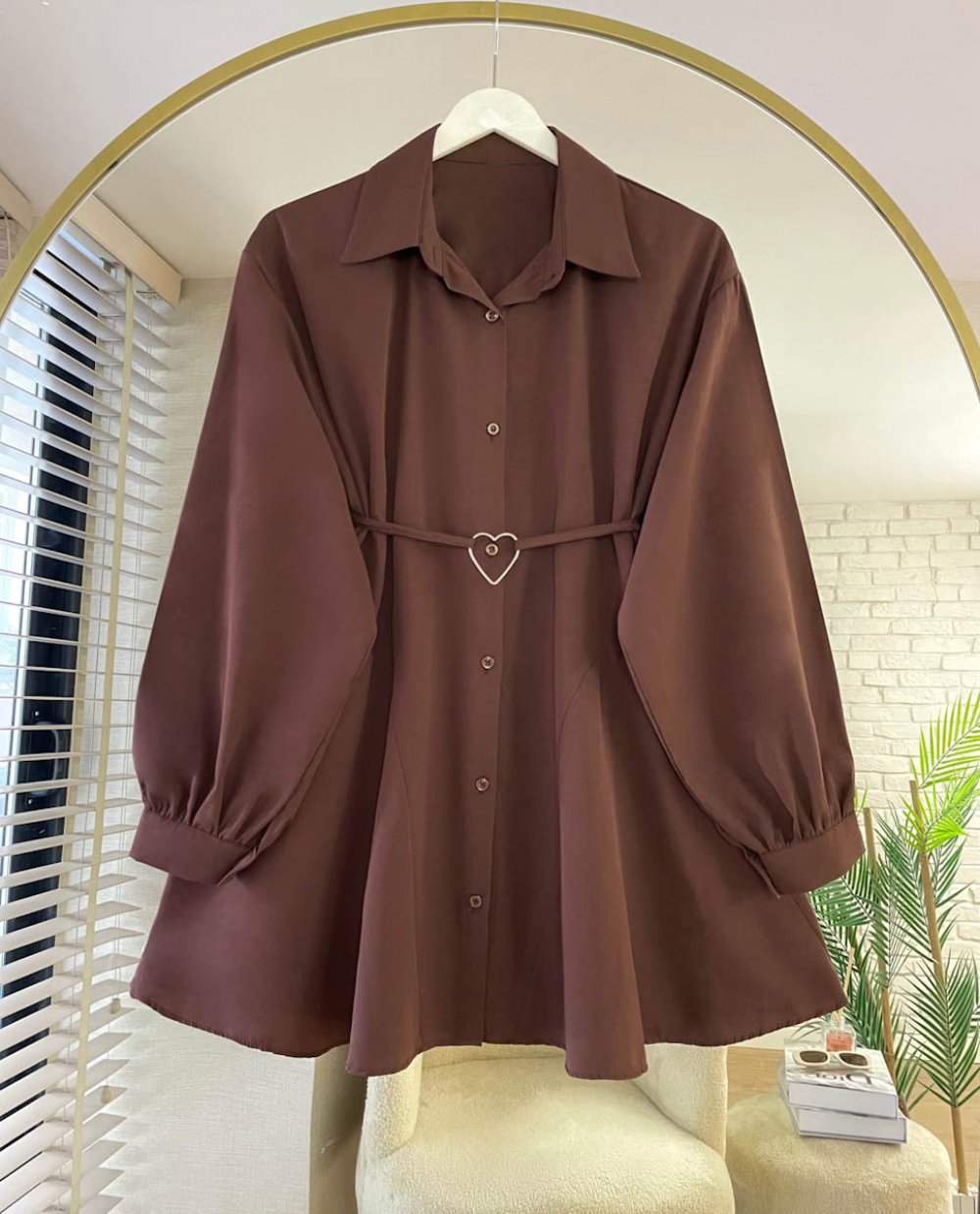 Heart Belted Chemise