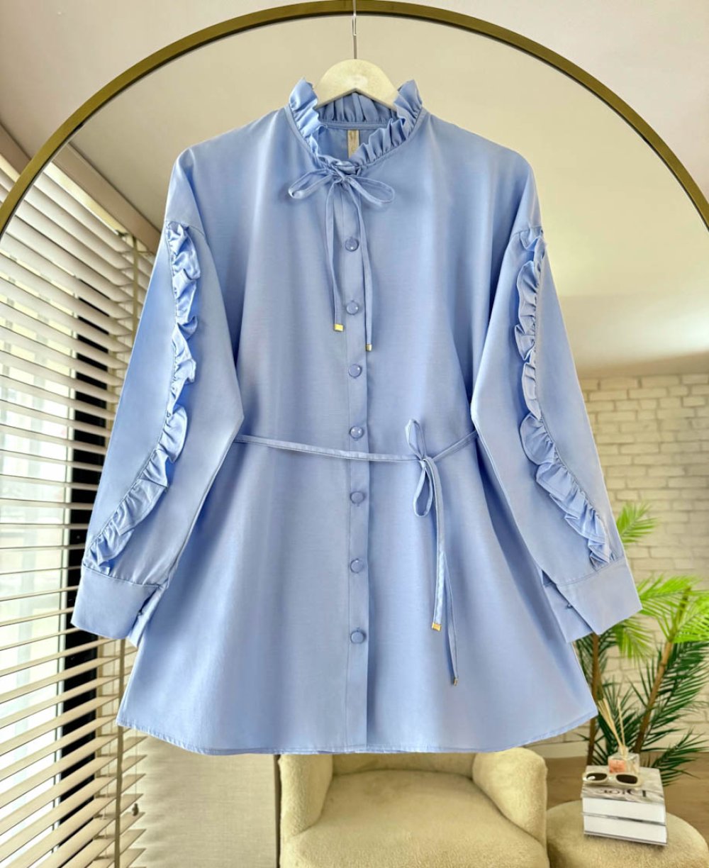 Ruffle Chemise