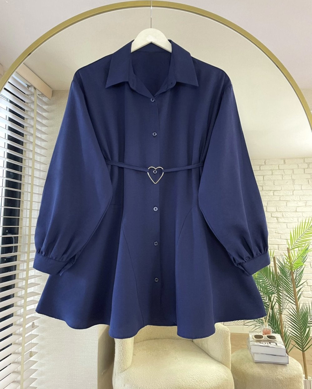 Heart Belted Chemise