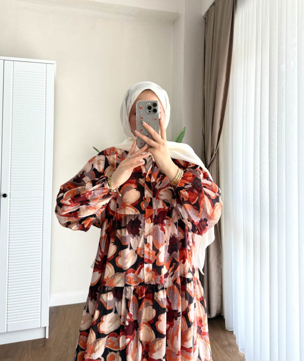 Patterned Laura Dress