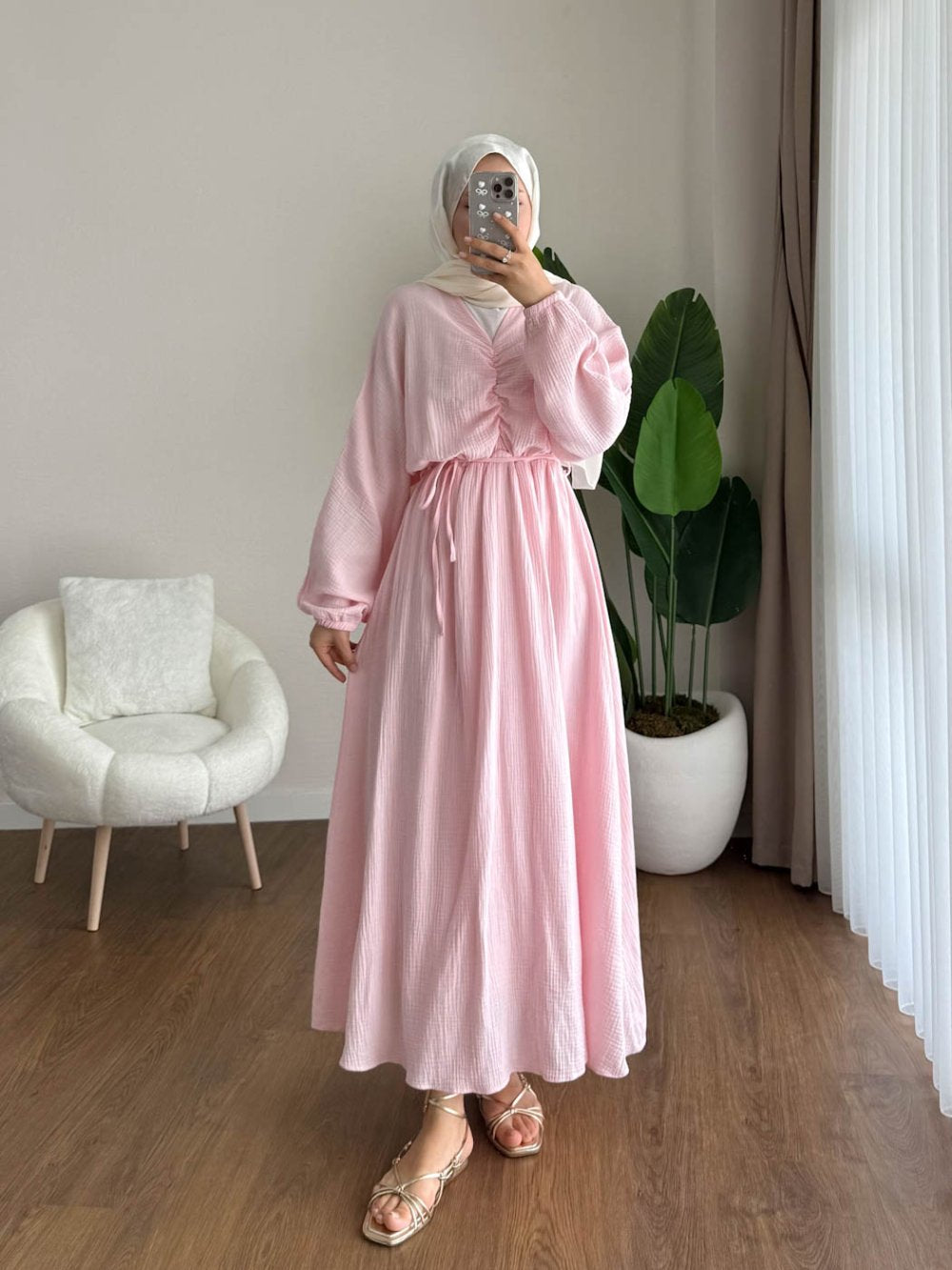 Muslin Dress