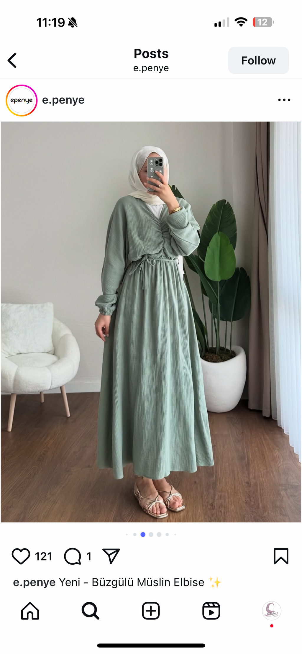 Muslin Dress