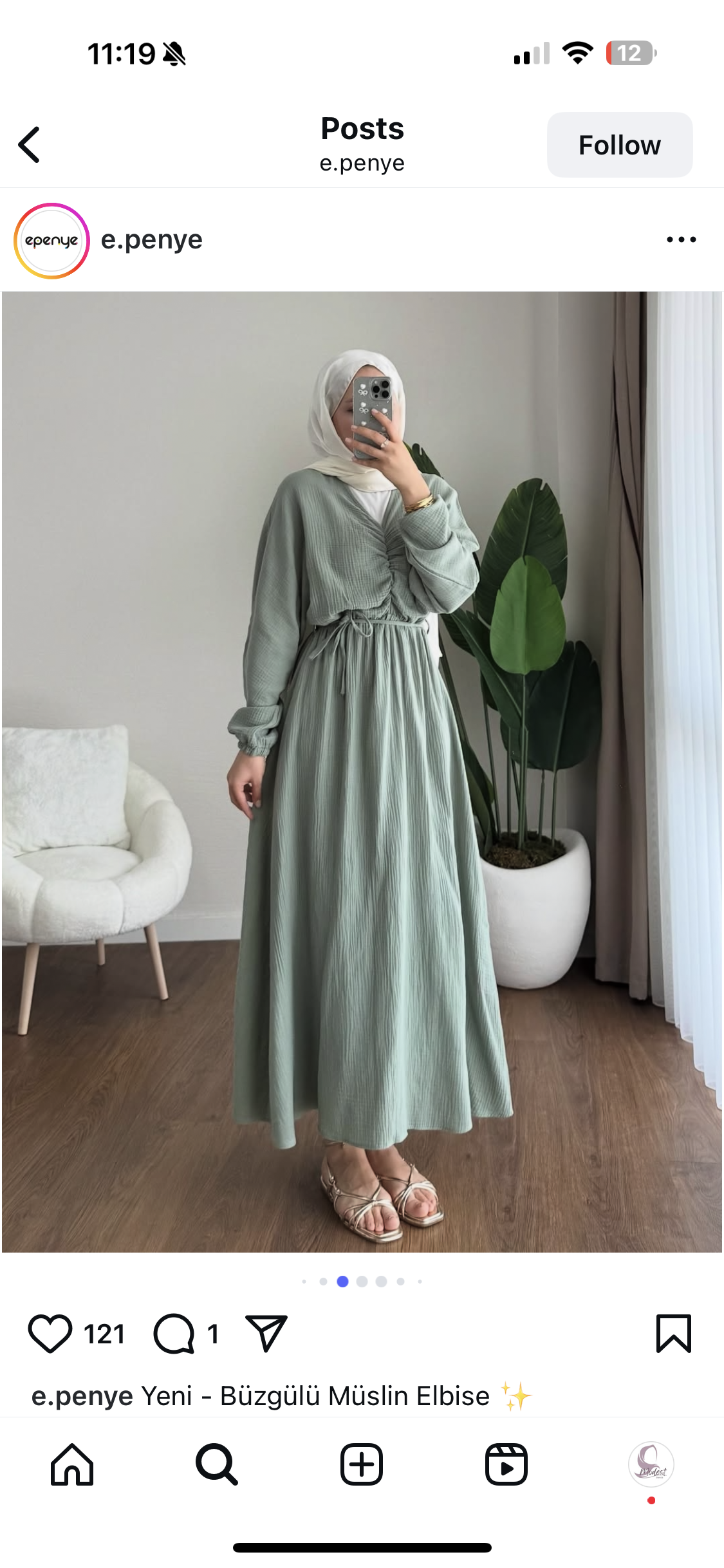 Muslin Dress