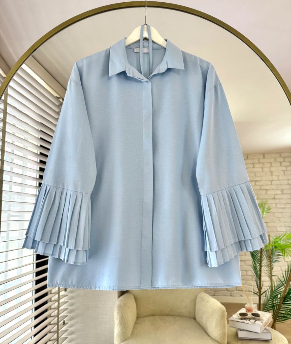 Pleat Belle Chemise