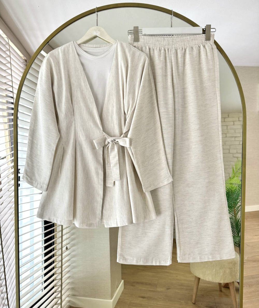 Bow Tie Linen Set