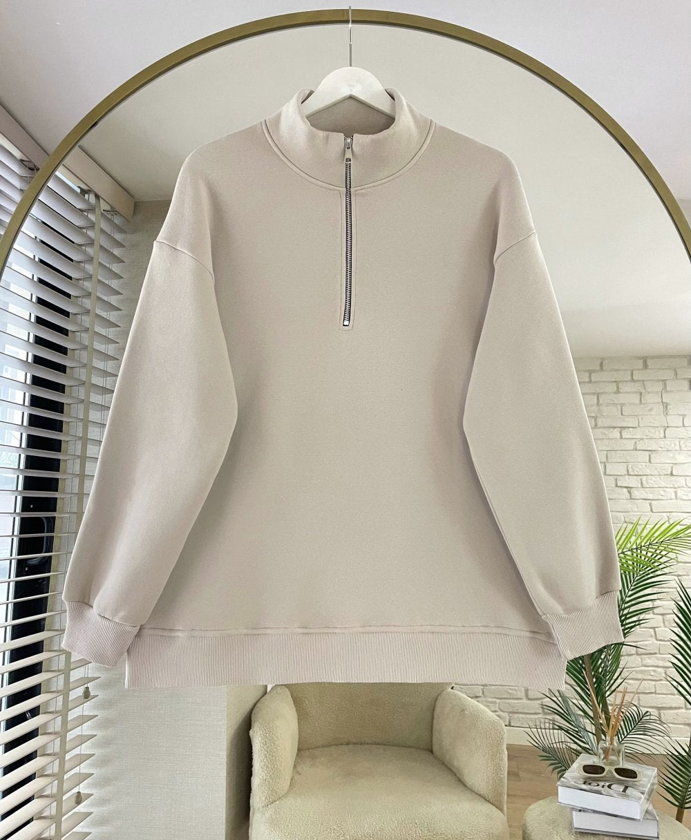 Zipper Sweatshirt
