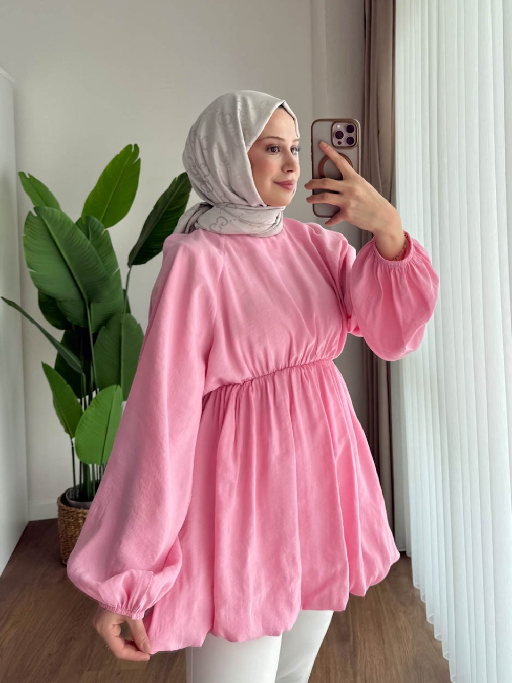 Balloon Skirted Tunic
