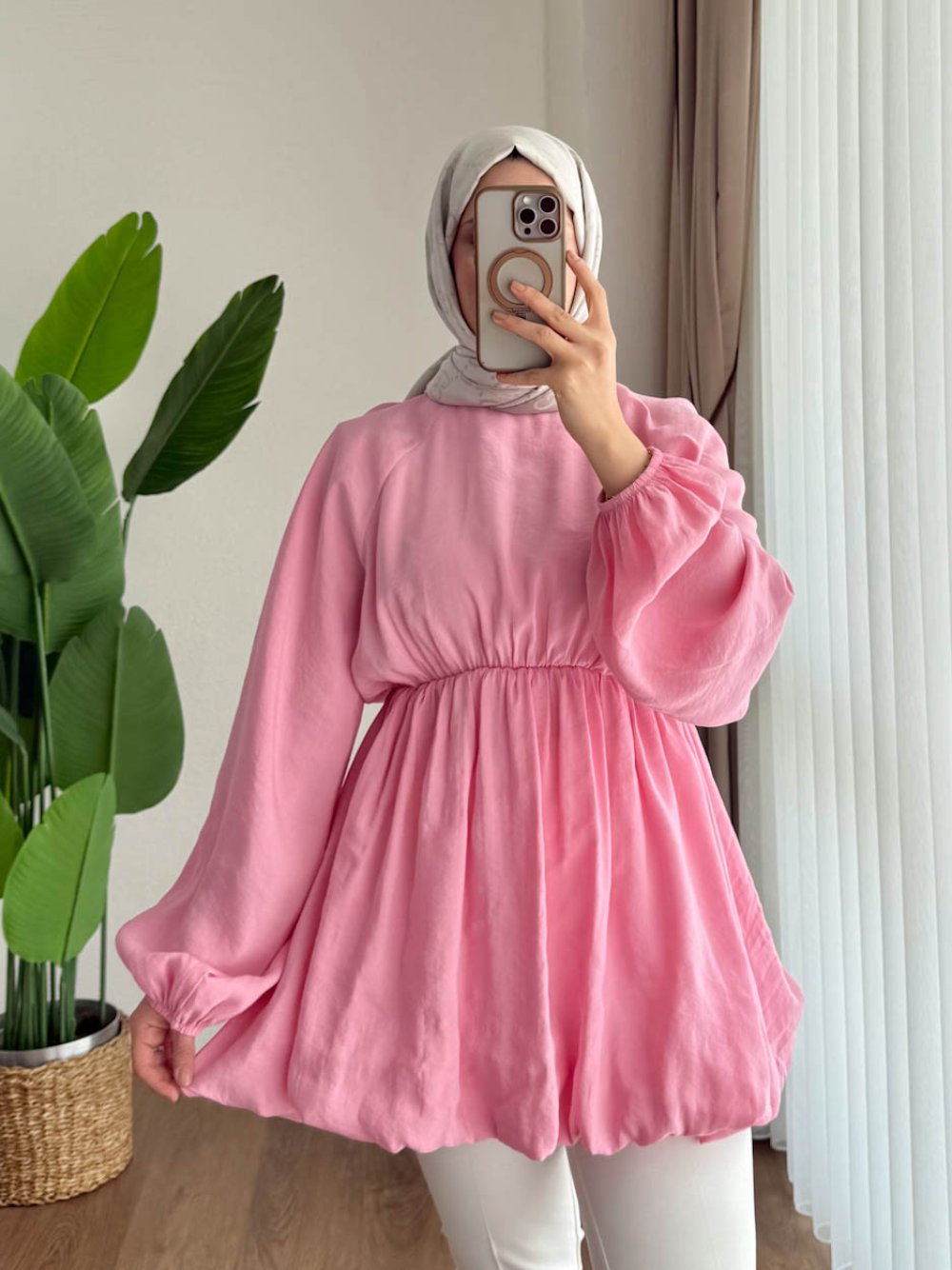 Balloon Skirted Tunic