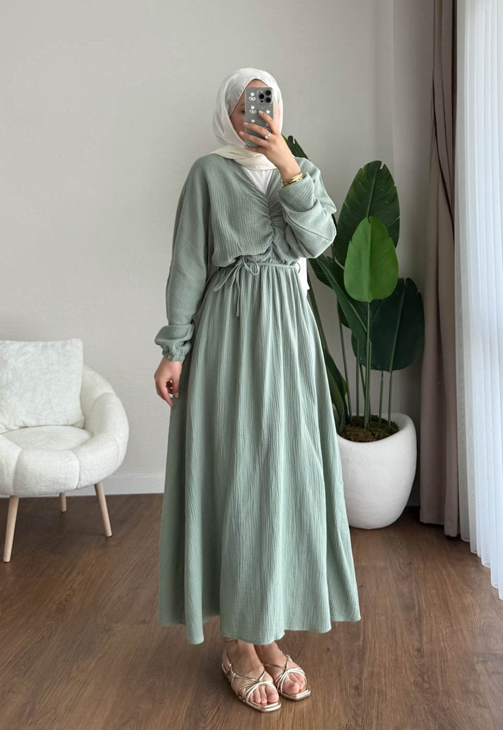 Muslin Dress