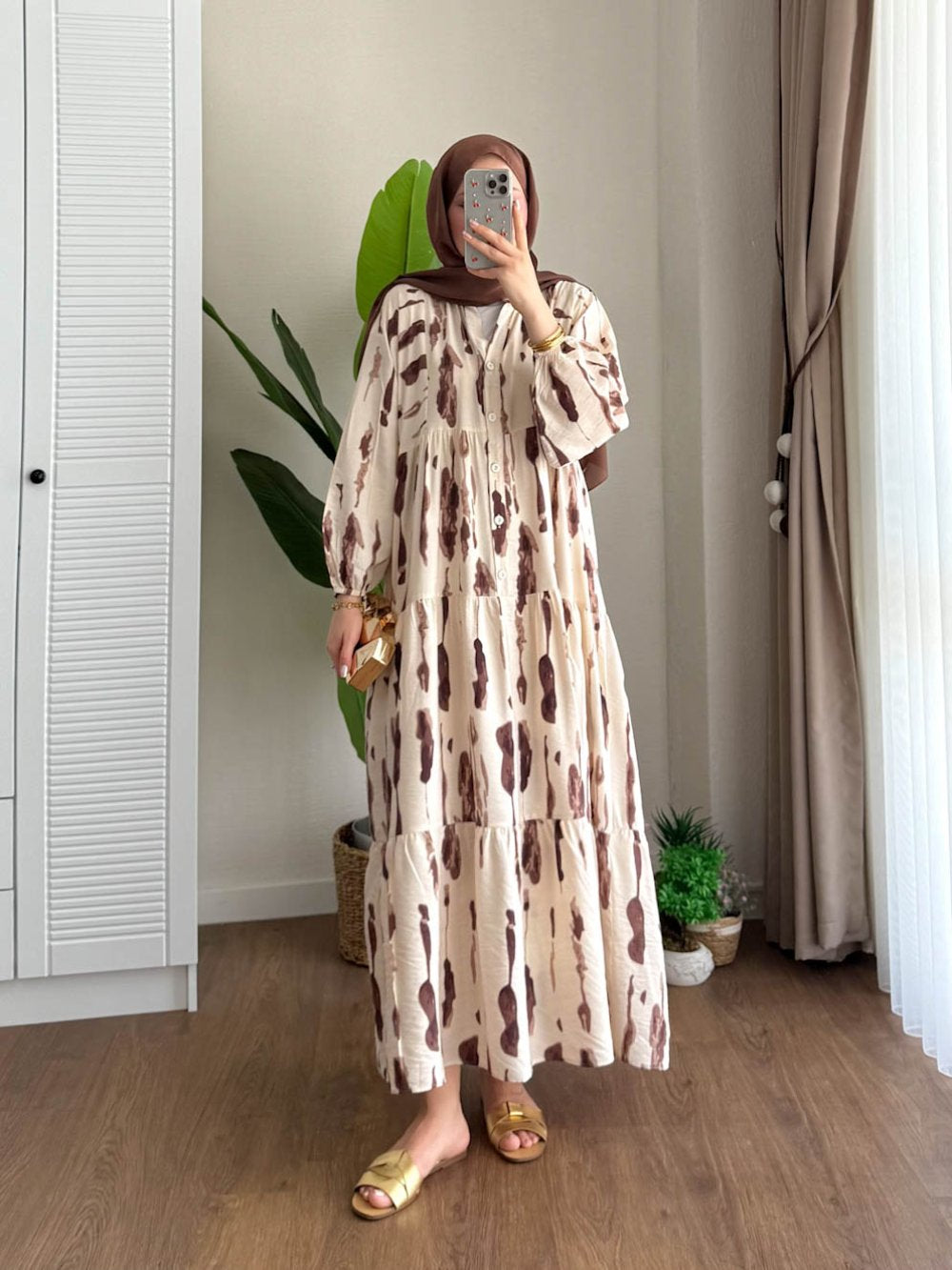 Helen Brown Dress