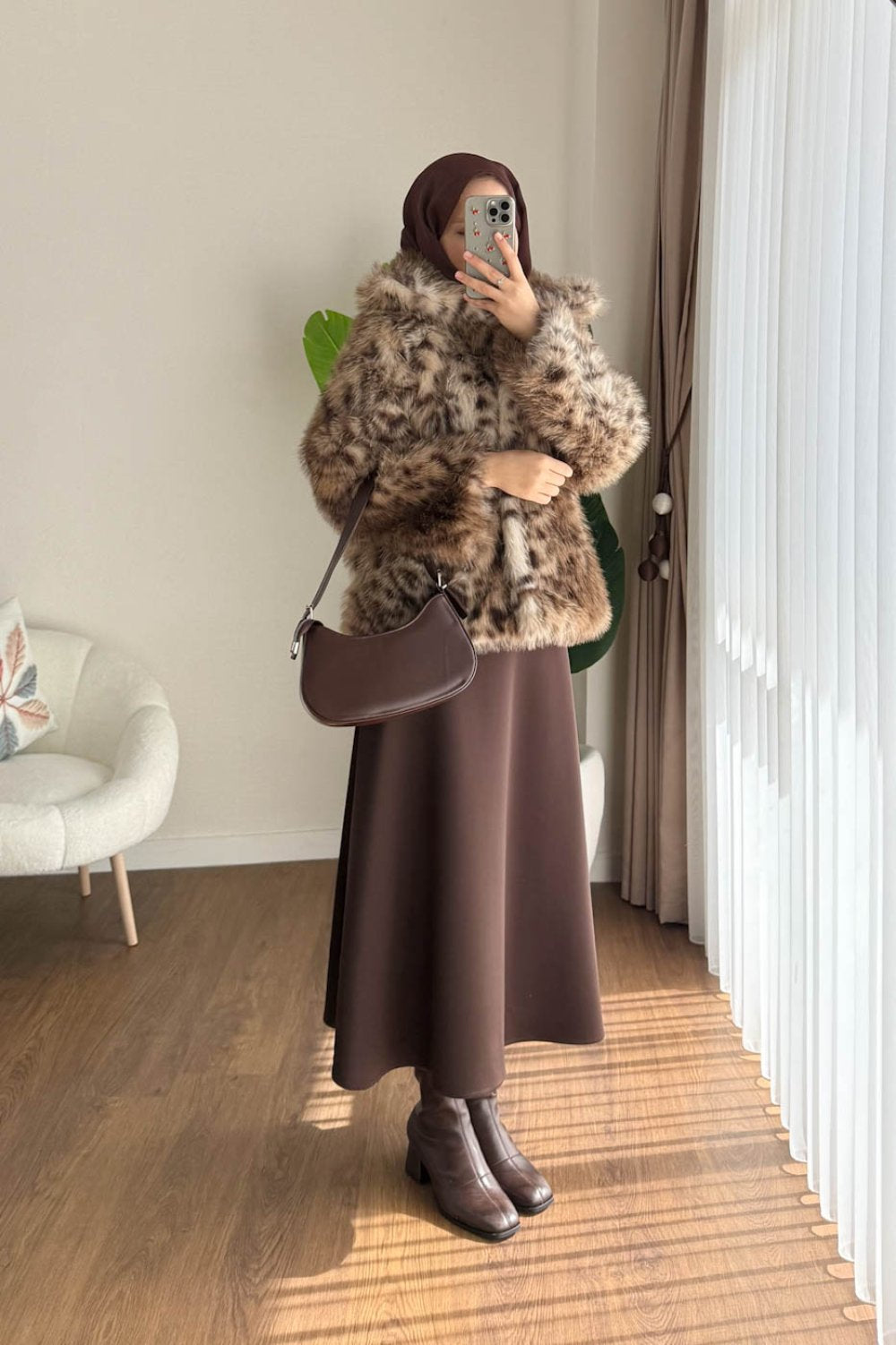 Leopard Jacket Set