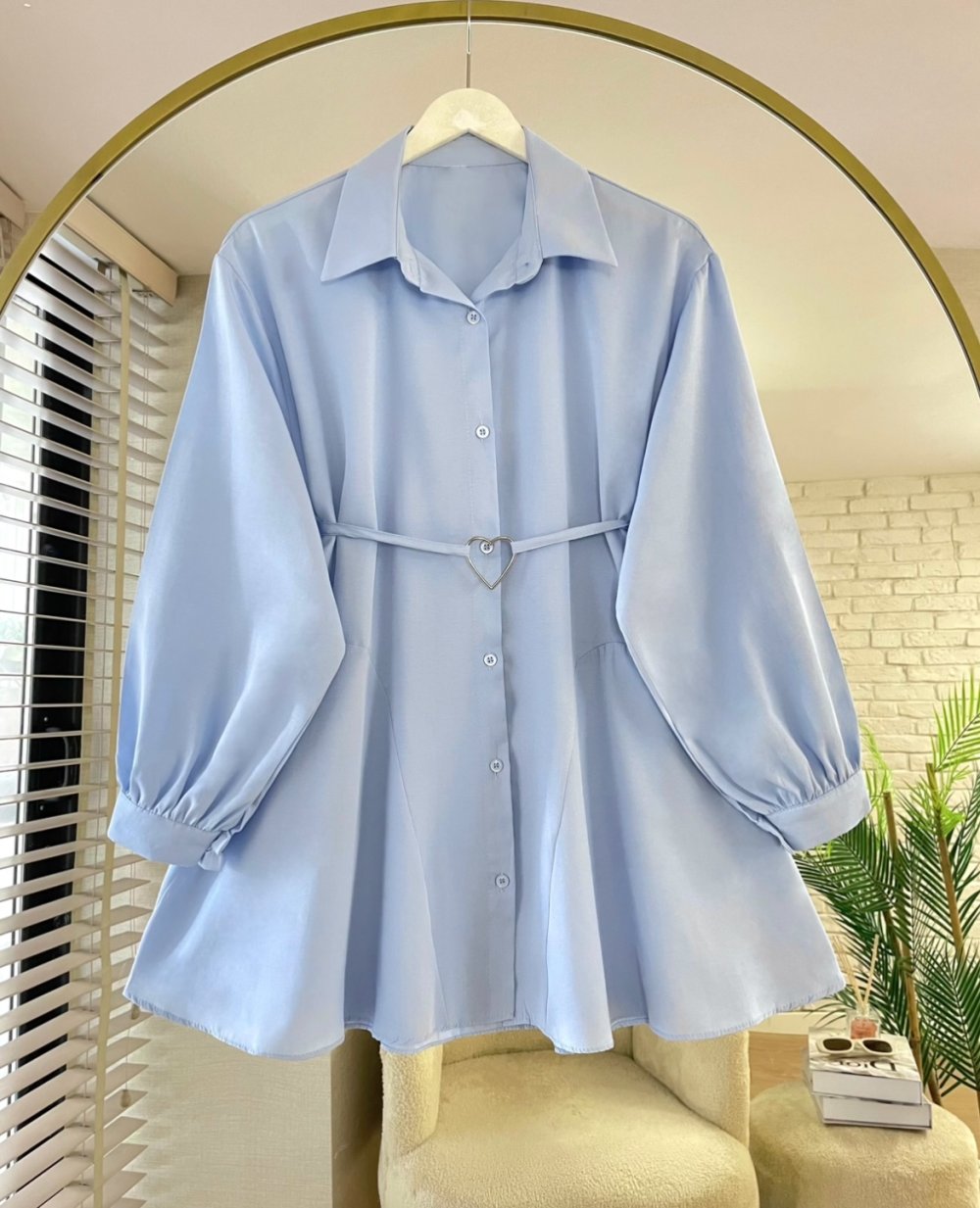 Heart Belted Chemise