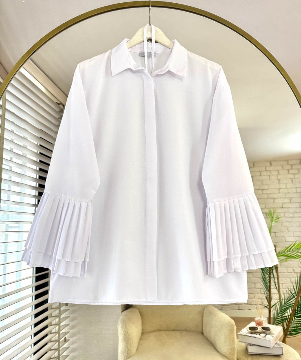 Pleat Belle Chemise