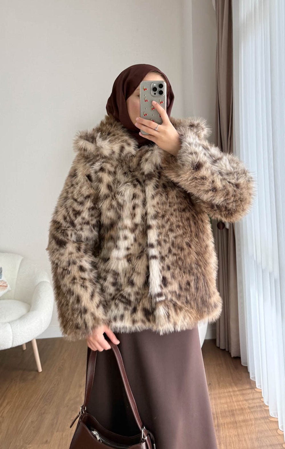 Leopard Jacket Set