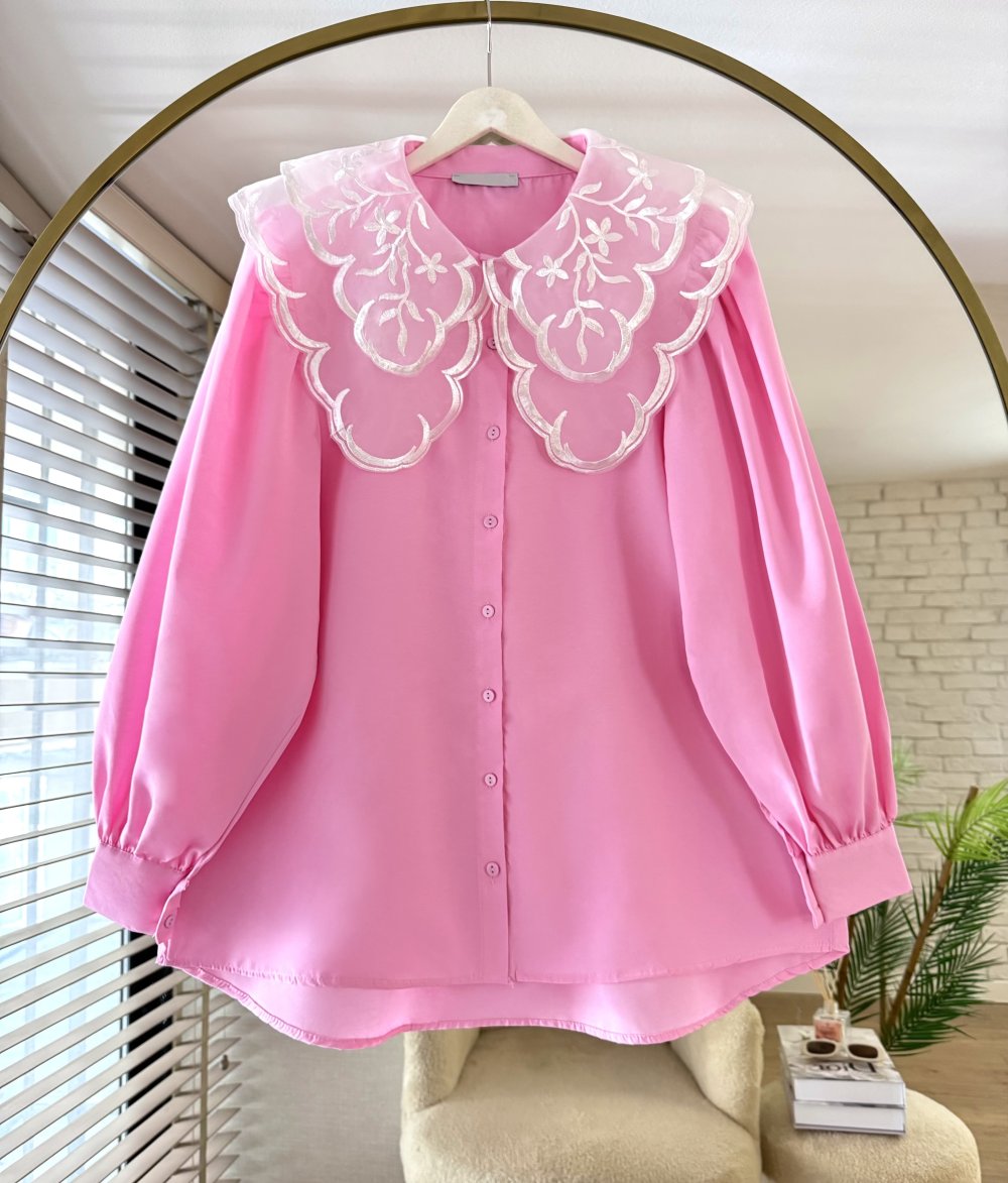Lily Collar Chemise