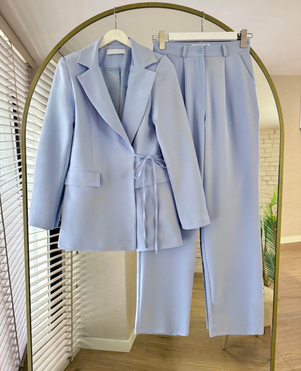 Side Tie Suit Set