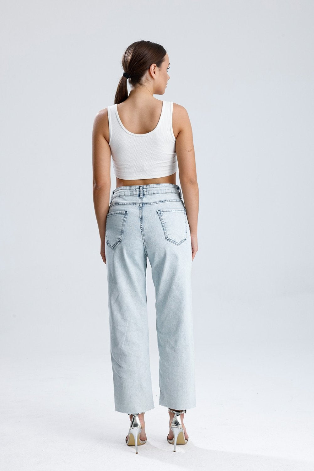 Stone Printed Lights Jeans