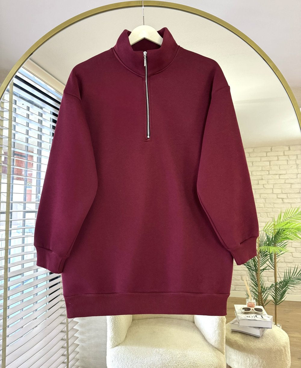 Zipper Sweatshirt